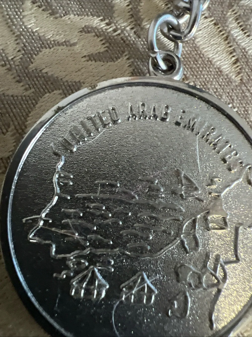 Dubai United Arab Emirates Keyring Camel